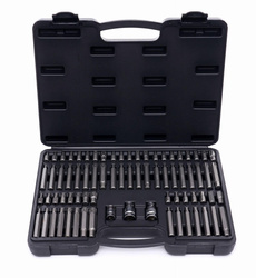 Komplet bitów TORX 75el. KD10954 - KRAFT&DELE