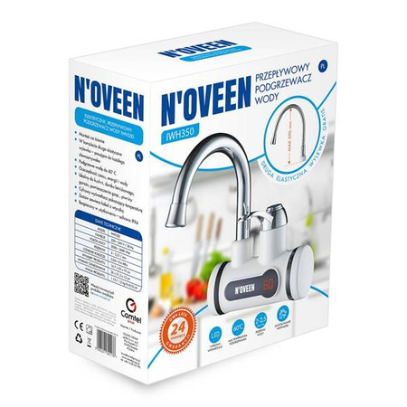 Przepływowy podgrzewacz wody NOVEEN IWH350