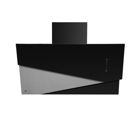 Okap przyścienny Trio Black/Inox CDP9001CI Ciarko Design