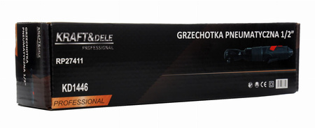 GRZECHOTKA PNEUMATYCZNA 1/2" KD1446 - KRAFT&DELE