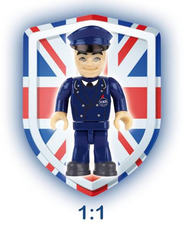 Klocki Action Town 435 elementów London Bus, autobus dwupiętrowy