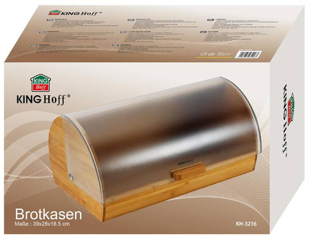 Chlebak bambus-akryl Kinghoff KH-3216