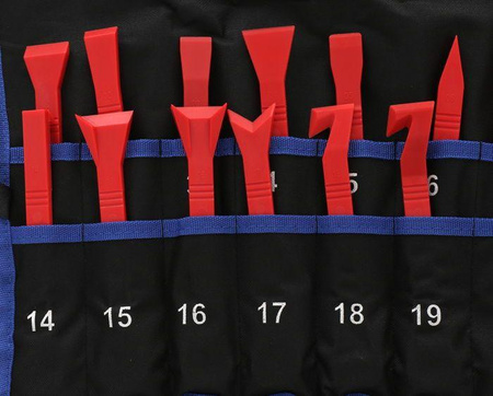 Zestaw ściągaczy do tapicerki 27 el. KD1130 - KRAFT&DELE