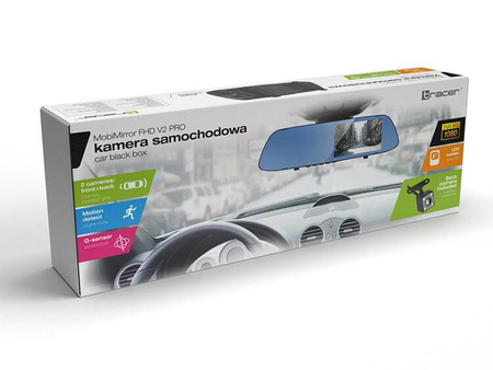 Kamera samochodowa TRACER MobiMirror FHD V2 PRO