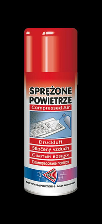 Sprężone powietrze 400ml.-palne MICROCHIP ART.015
