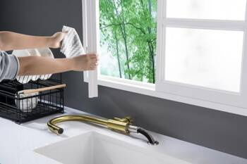 Plaza plus mosiądz antyczny (Window) Blue Water