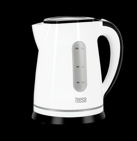 Czajnik elektryczny TEESA, 2200 W, biały, 1,8L