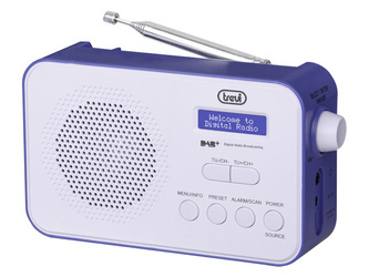 Radio DAB 7F9204 R Trevi blue