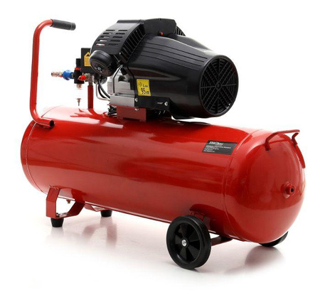 Kompresor olejowy 100L 2 Tłoki KD1480 + Separator - KRAFT&DELE