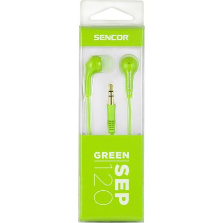 Słuchawki SEP 120 GREEN SENCOR