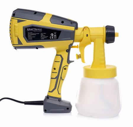 Pistolet natryskowy 500W 1000ml KD1656 - KRAFT&DELE