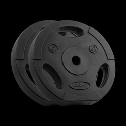 Zestaw obciążeń bitumicznych 2x10kg, otwór 31mm, talerz z uchwytami, REBEL ACTIVE