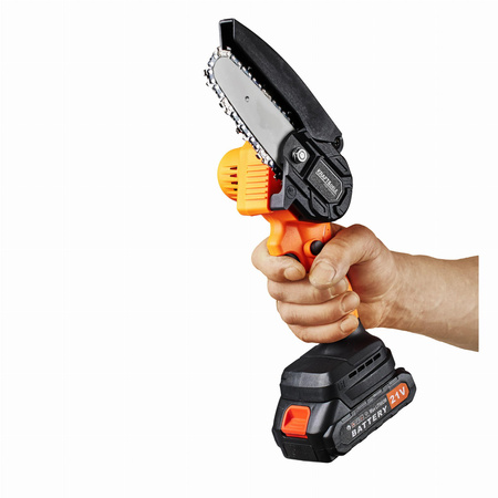 PIŁA ŁAŃCUCHOWA AKUMULATOROWA 4" 21V KD10627 - KRAFT&DELE