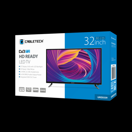 Telewizor Cabletech 32&quot; DVB-T2 H.265 HEVC