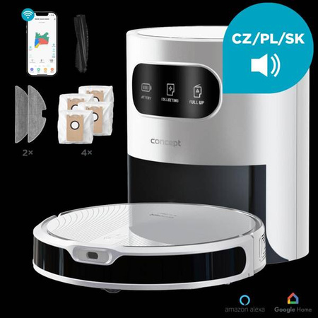 Robot sprzątający z mopowaniem 2 w 1 PERFECT CLEAN Laser VR3350