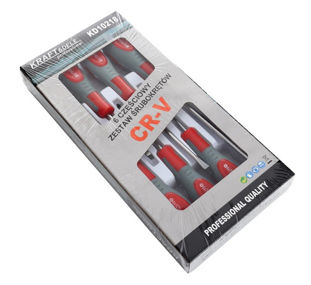6 Częściowy Zestaw Śrubokrętów KD10218 - KRAFT&DELE
