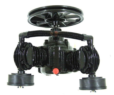 Kompresor sprężarka 1,5KW 2tłoki KD1401 - KRAFT&DELE
