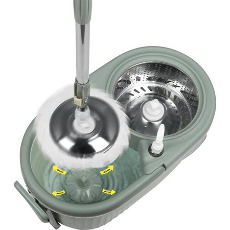Zestaw do sprzątania z mopem LT8053 ROTACYJNY MOP SPIN LAMART