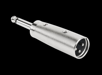 Złącze wt.JACK 6.3-wt.mikr.-męski canon