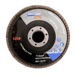 Komplet tarcz listkowych 10szt. 115mm P100 KD963 - KRAFT&DELE