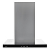 Okap kominowy AKPO WK-4 FENIKS SLIM GLASS 60 INOX (297 m3/h; 600mm; kolor inox)