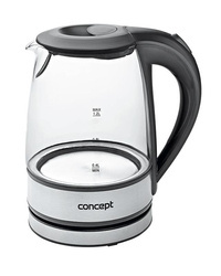 Czajnik elektryczny szklany inox 1,2 l RK4900