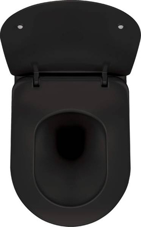 Miska WC z deską bezkołnierzowa (CDEDNZPW) - Deante