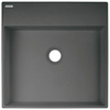 Umywalka granitowa stawiana na blat - 400x400 mm (CQR TU4S) - Deante