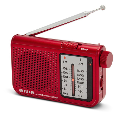 Przenośne Radio AIWA RS-55/RD czerwone (8435256897890) - AIWA