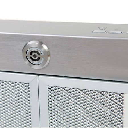 Okap  przyścienny 80 cm srebrny kuchenny Nomina 80.4 Sensor GLOBALO