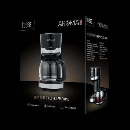 Przelewowy ekspres do kawy 1,5L AROMA 100