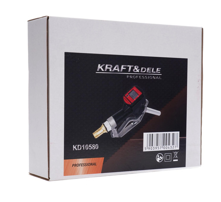 Pistolet/nalewak do paliwa LCD KD10580 - KRAFT&DELE