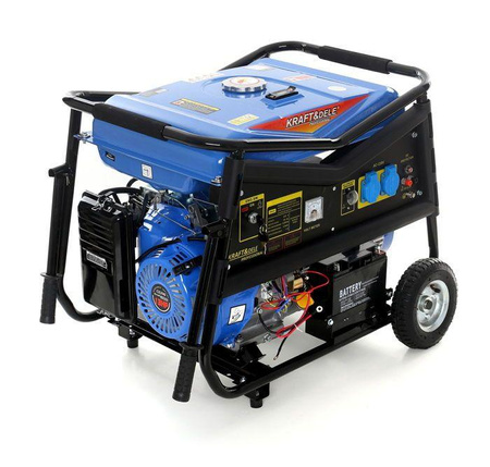 Agregat jednofazowy 5000W 12/230V KD145 - KRAFT&DELE