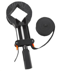 Ścisk stolarski kątowy taśmowy 4m KD10680 - KRAFT&DELE