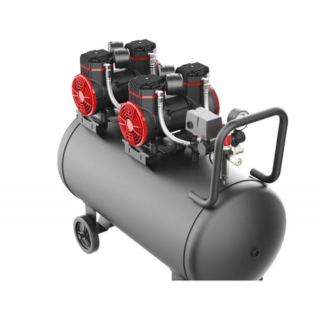 KOMPRESOR BEZOLEJOWY 100L KD1392 - KRAFT&DELE