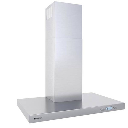 Okap  przyścienny 80 cm srebrny kuchenny Nomina 80.4 Sensor GLOBALO