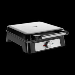 Gofrownica TEESA , 4 gofry, 1600W, inox , regulacja mocy