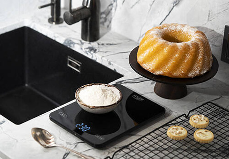 AD 3177 black Waga kuchenna  10kg  ładowana przez USB