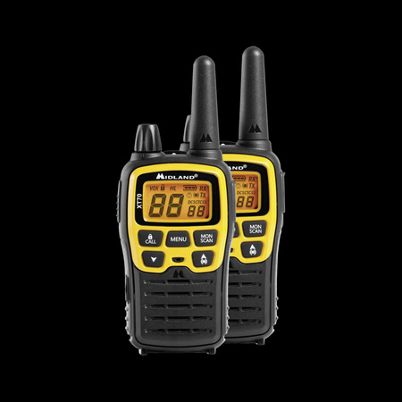 Radiotelefony ręczne PMR MIDLAND XT70 walizka