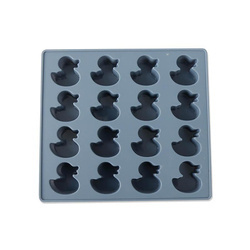 MR-1059 Silikonowa forma do lodu i czekolady "Kaczuszki" 16 kostek