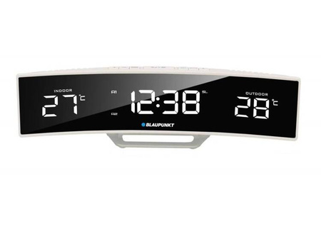 Radiobudzik CR12WH FM Alarm Temperatura