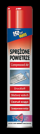Sprężone powietrze 800ml.-palne MICROCHIP ART.016