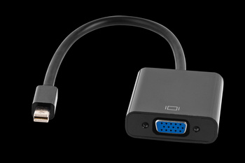 Złącze adapter wtyk MINI DISPLAYPORT - gniazdo VGA