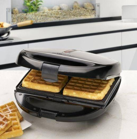 Opiekacz Clatronic ST/WA 3670 (800W; kolor czarny)