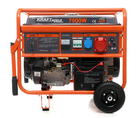 Agregat prądotwórczy 7500W 230/400V KD147 - KRAFT&DELE