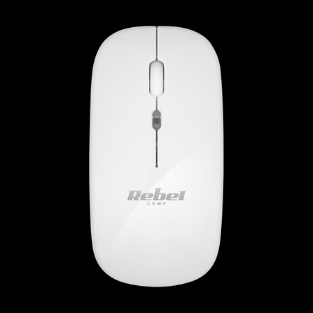 Bezprzewodowa mysz Rebel WM210 Biała