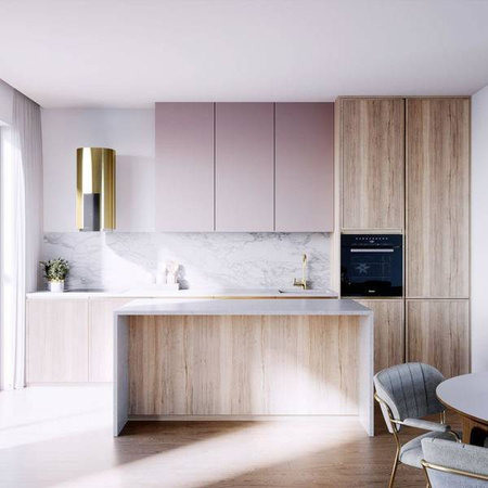 Okap kuchenny Roxano 39.1 Light Gold GLOBALO