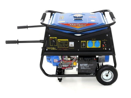 Agregat jednofazowy 5000W 12/230V KD145 - KRAFT&DELE