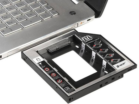 TRACER adapter/ramka dysk HDD/SSD do napędu CD/DVD standard 9,5 mm B-095