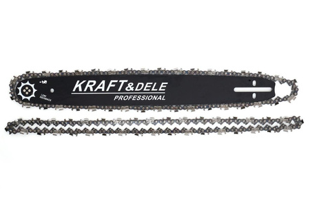 Prowadnica 18"/45cm + 2 łańcuchy KD10153 - KRAFT&DELE